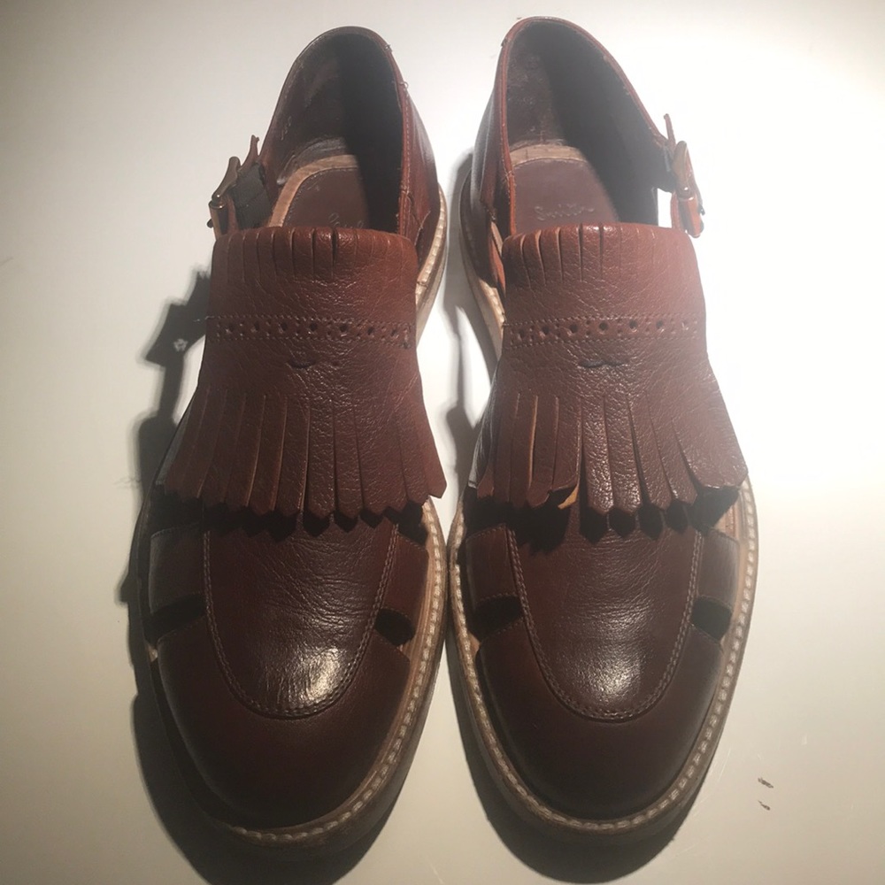 Paul Smith Brown leather shoes for men.